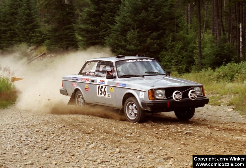 Don Paulsen / Charles Paulsen Volvo 240 on SS6 (Parmachenee West)