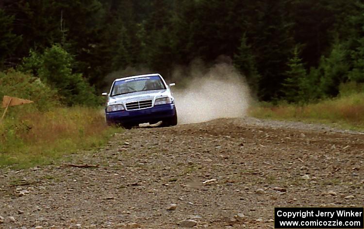 Heikki Salmen / Constantine Mantopoulos Mercedes-Benz C220 on SS7 (Parmachenee East)