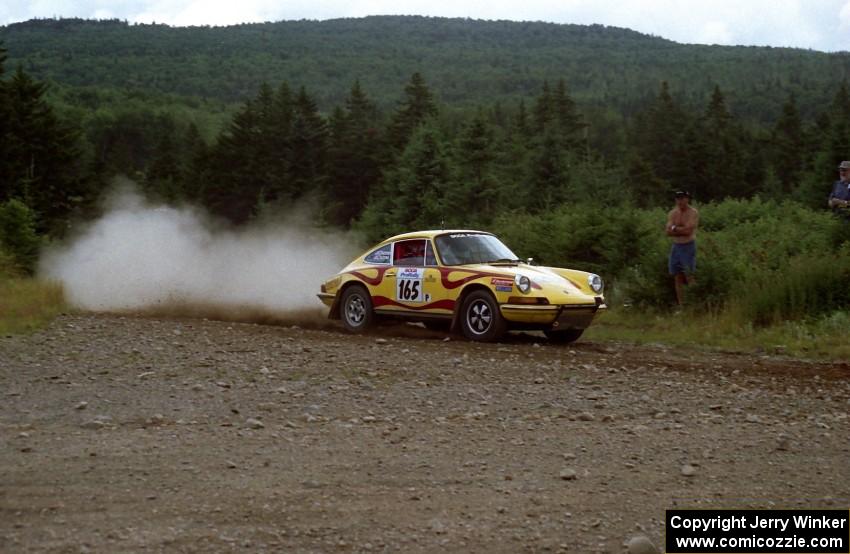 Dennis Chizma / Claire Chizma Porsche 911 on SS7 (Parmachenee East)