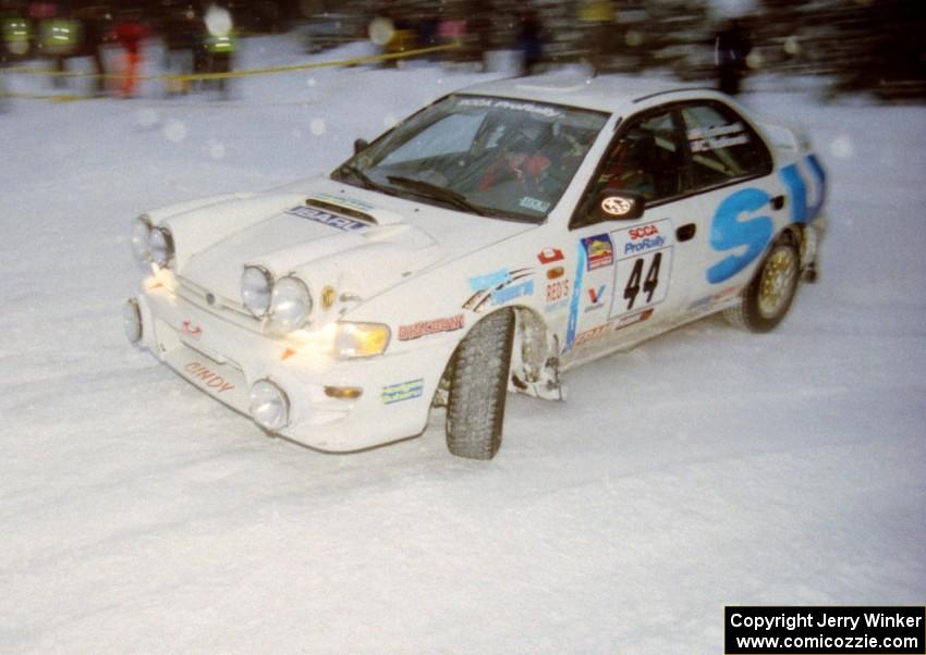 Henry Krolikowski / Cindy Krolikowski Subaru WRX on SS4 (McCormick)