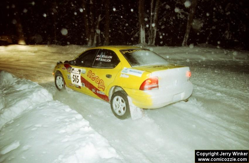 Adam Boullion / Phil Boullion Dodge Neon on SS7 (Hunters)