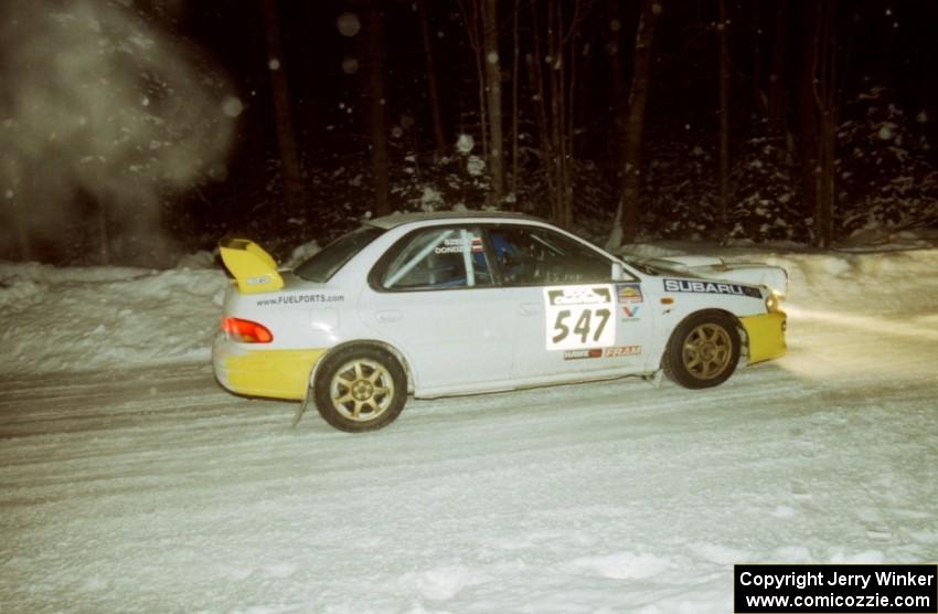 Daniel Dondzik / Lukasz Szela Subaru Impreza on SS7 (Hunters)