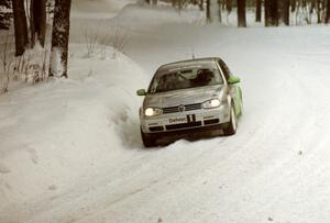 Jon Hamilton / Ken Sabo VW Golf TDI on SS8 (Rouse)