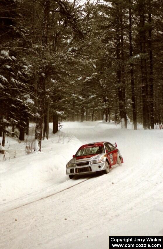 Nick Korpal / Eric Schleicher Mitsubishi Lancer Evo 6.5 on SS8 (Rouse)