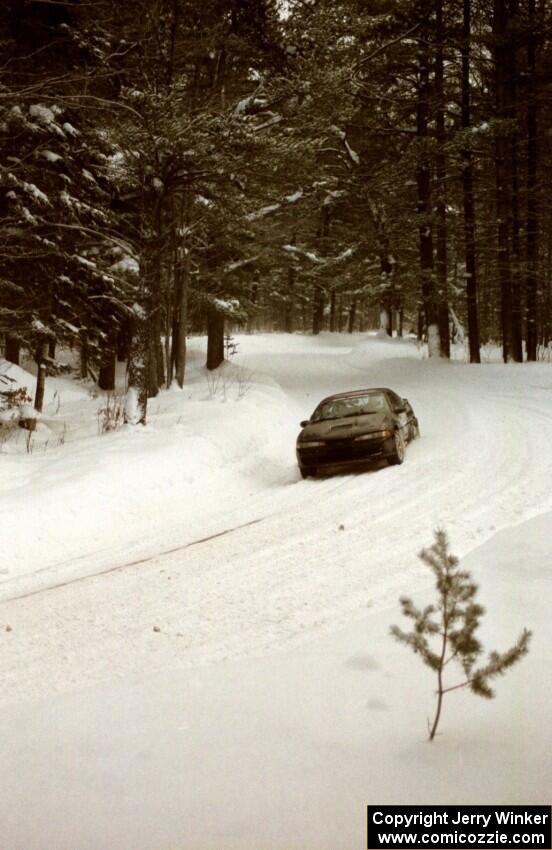 Larry Parker / Luke Wells Eagle Talon on SS8 (Rouse)