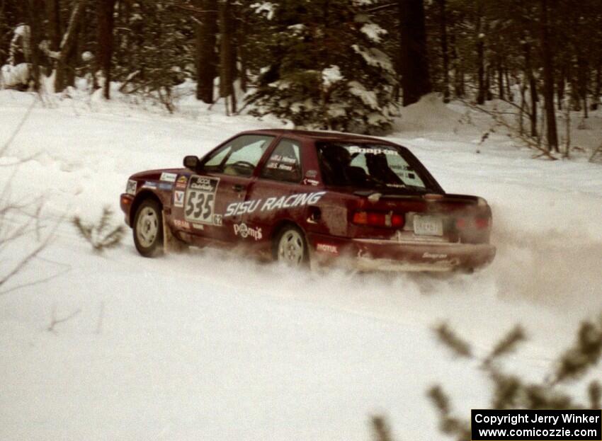 Jake Himes / Silas Himes Nissan Sentra SE-R on SS8 (Rouse)