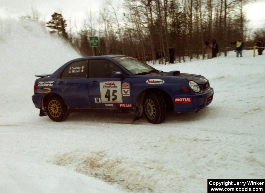 Shane Mitchell / Paul Donnelly Subaru WRX on SS15 (Hungry 5 I)