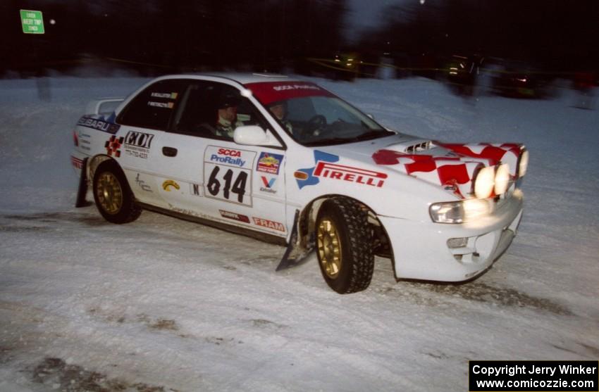 Piotr Wiktorczyk / Mark McAllister Subaru WRX on SS17 (Hungry 5 II)