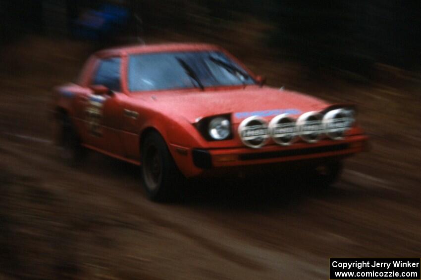 Carl Redner / Nancy Redner in their Mazda RX-7 took 12th overall, third in Open class.