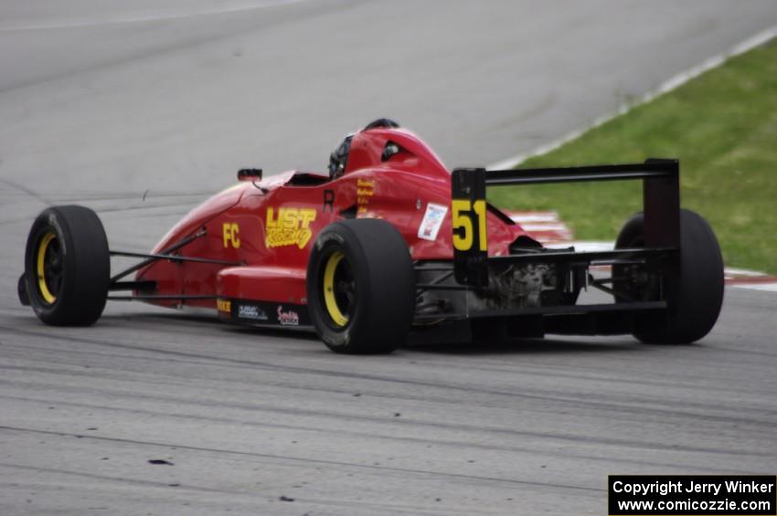 Andrew List's Van Diemen RF97 Formula Continental