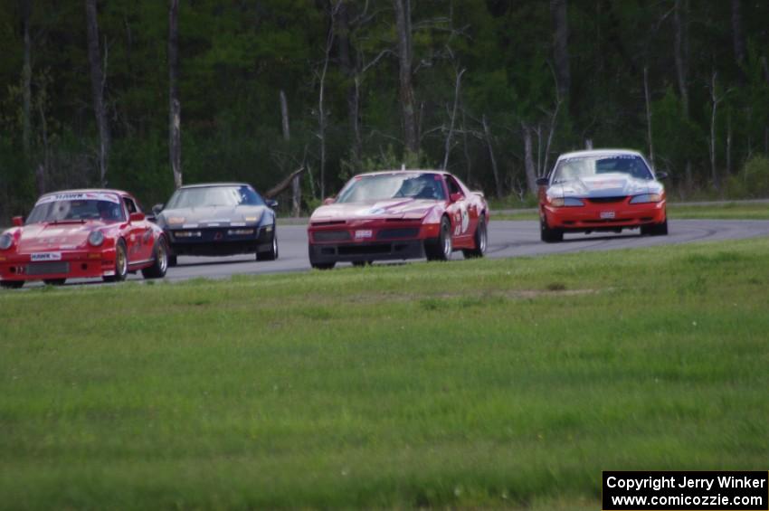 The four field of ITE, American Sedan, STO and SPO cars