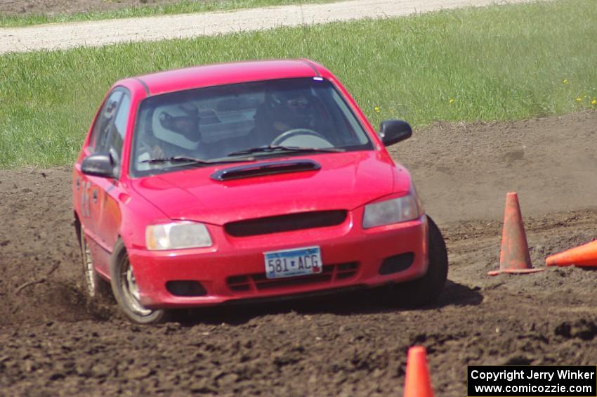 Matt DeReus' M2 Hyundai Accent