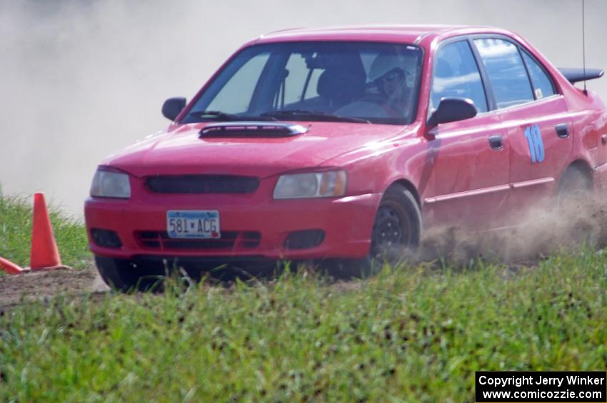 Jesse Lang's M2 Hyundai Accent