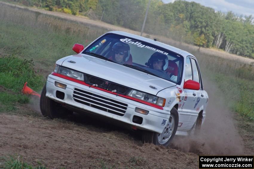 Brad Aaberg in Todd Jarvey's M4 Mitsubishi Galant VR-4