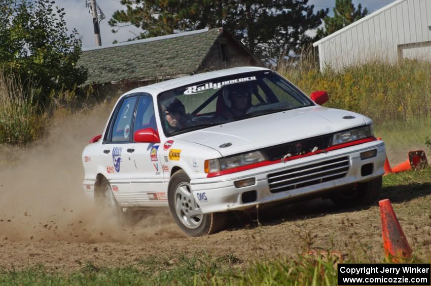 Todd Jarvey's M4 Mitsubishi Galant VR-4 (Brad Aaberg is the passenger.)