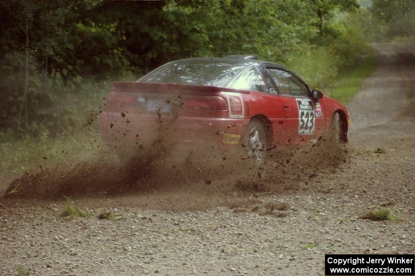 Cary Kendall / Scott Friberg Eagle Talon at the SS9 (Heart Lake) spectator area.