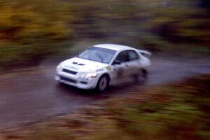 Matt Iorio / Philip Ho Mtsubishi Lancer Evo VII on SS8, Gratiot Lake.