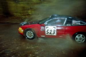 Cary Kendall / Scott Friberg Eagle Talon on SS8, Gratiot Lake.