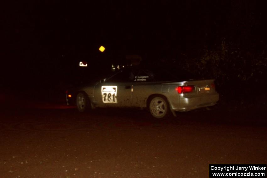 Eric Langbein / Jeremy Wimpey Toyota Celica All-Trac on SS3, Estes Lake.