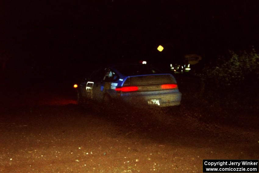 Spencer Prusi / Chuck Kinnunen Honda CRX on SS3, Estes Lake.