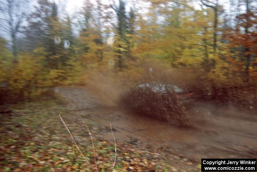 Larry Parker / Ray Summers Eagle Talon on SS8, Gratiot Lake.