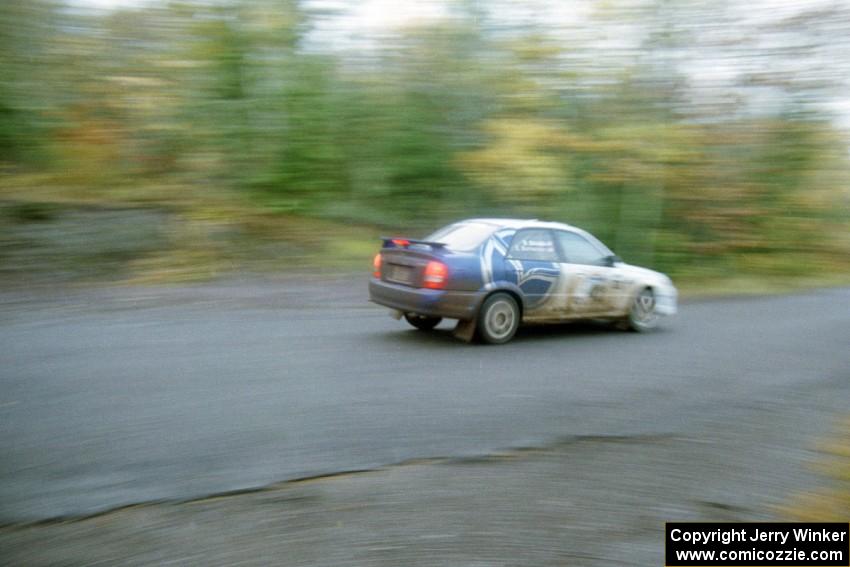 Eric Burmeister / Dave Shindle Mazda Protege MP3 on SS13, Burma II.