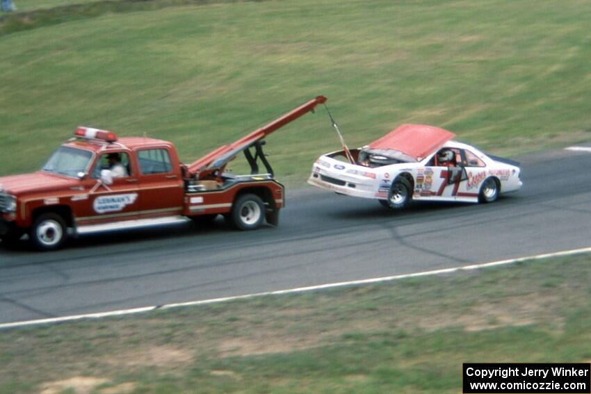 A.J. Cooper's Ford Thunderbird DNF's