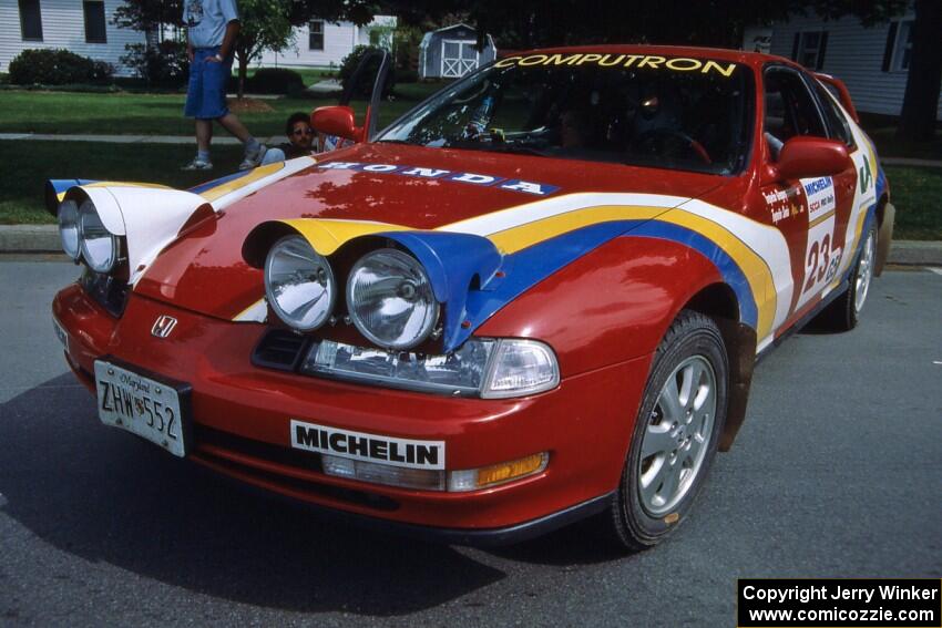 Greg Trepetin / Sonia Trepetin Honda Prelude VTEC at parc expose in Wellsboro