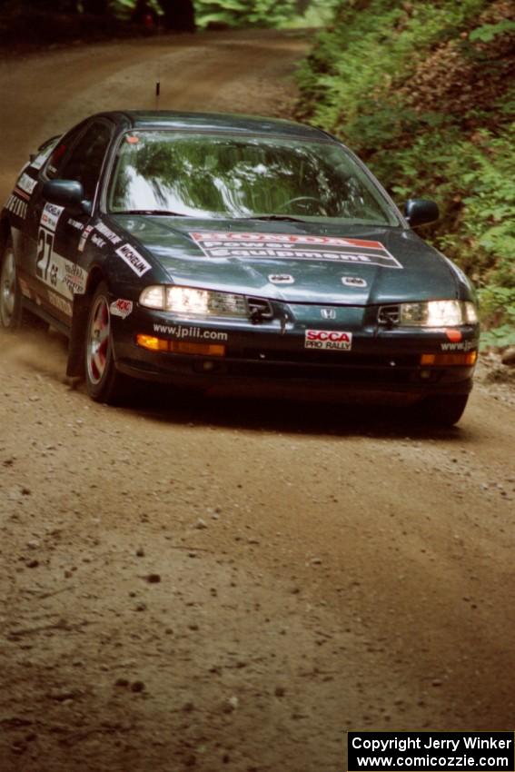 Jim Anderson / Martin Dapot Honda Prelude VTEC on SS2, Asaph Run.